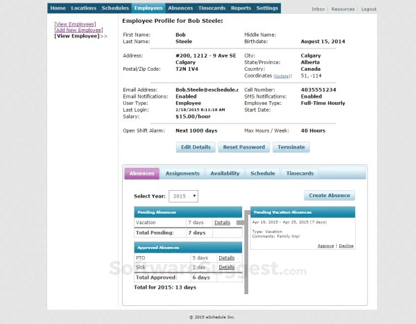 eSchedule Small Screenshot 3